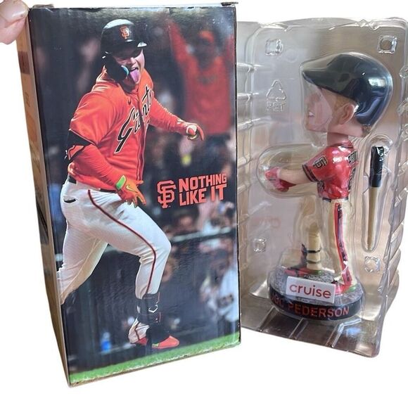 New In Box! SF Giants Joc Pederson Bobblehead - Picture 2 of 6